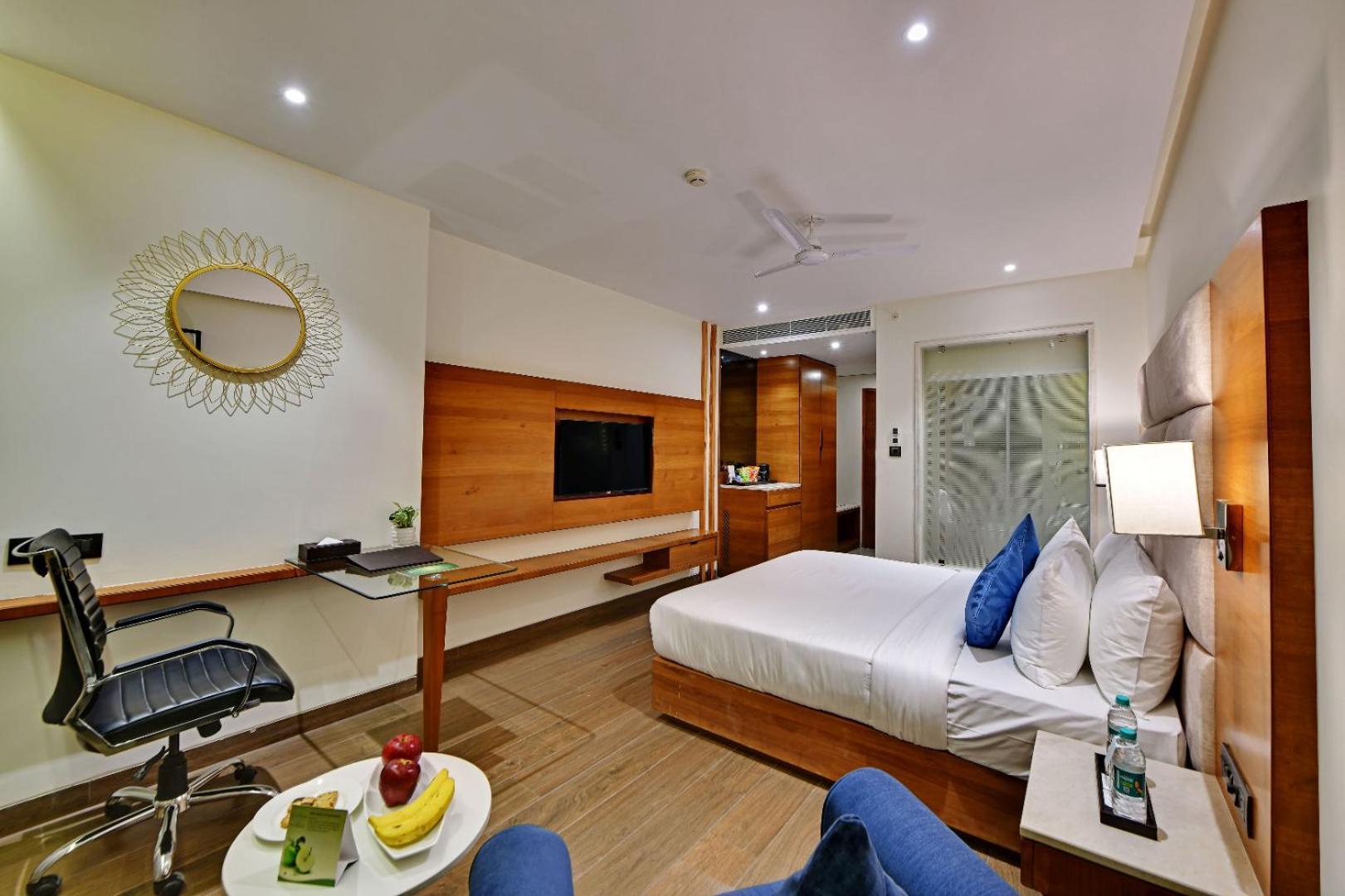 ניו דלהי The Glory Suites Near Igi Airport מראה חיצוני תמונה