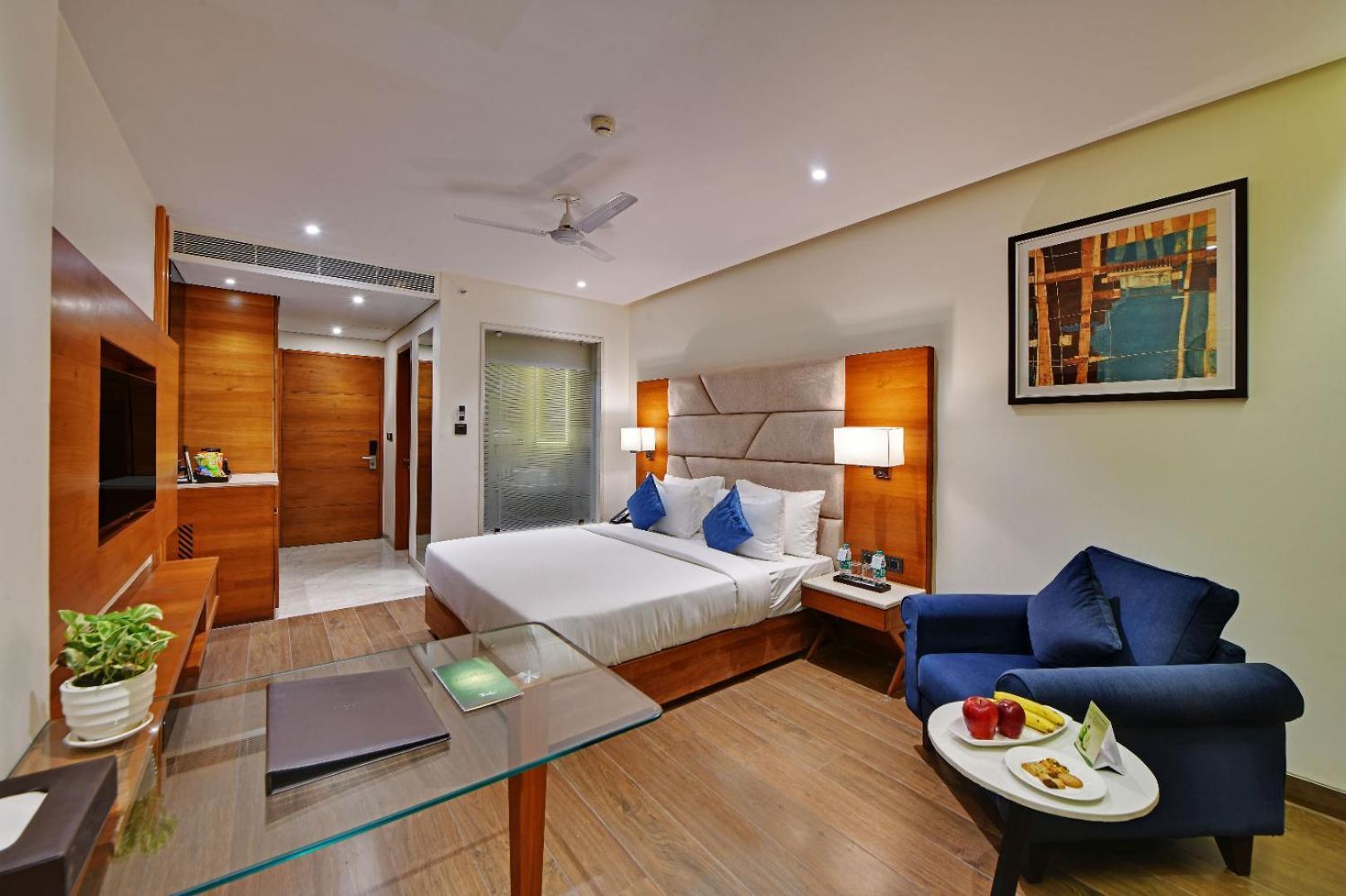 ניו דלהי The Glory Suites Near Igi Airport מראה חיצוני תמונה
